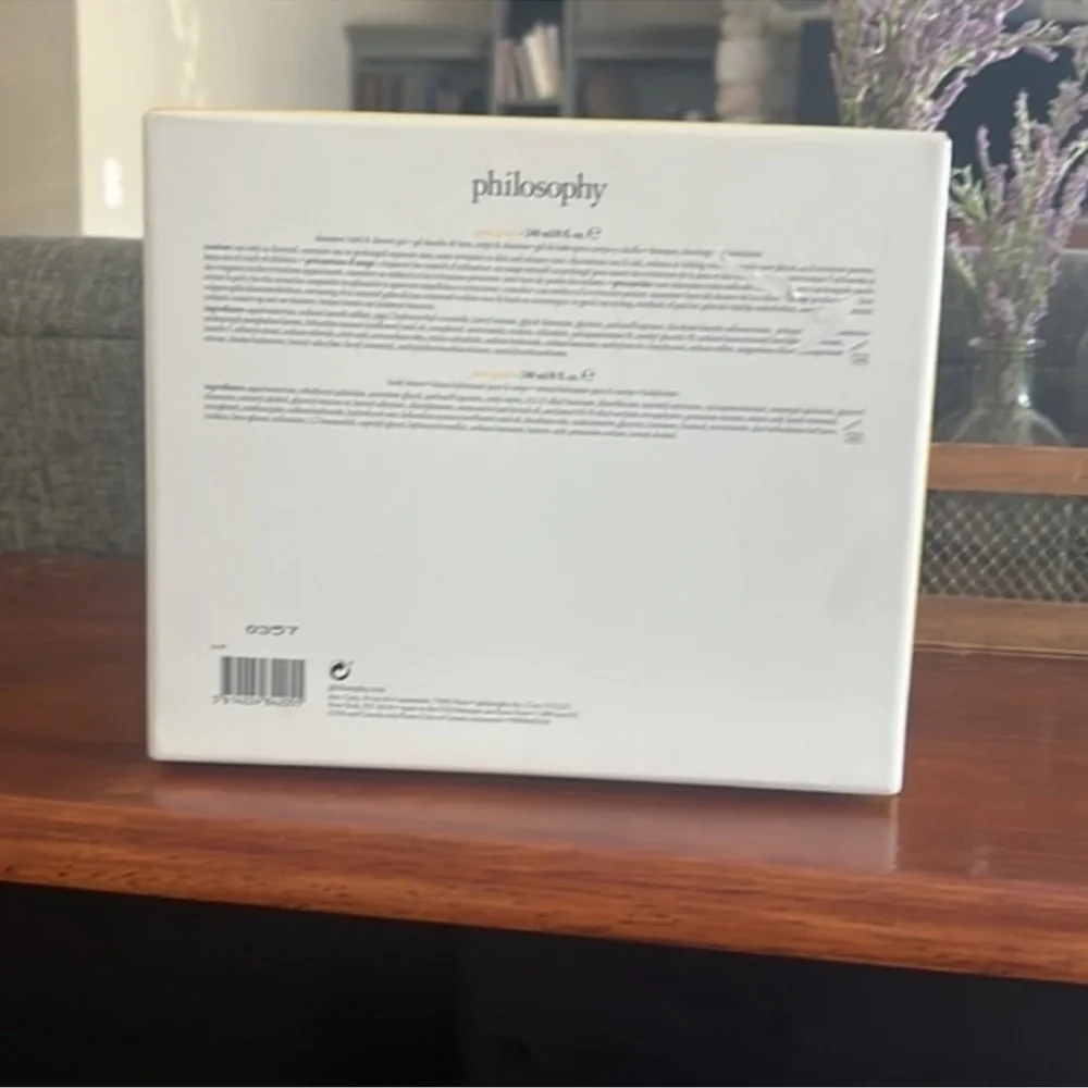 Philosophy Thinking Of You Pure grace Lotion And Shower Gel 2 Piece set NIB